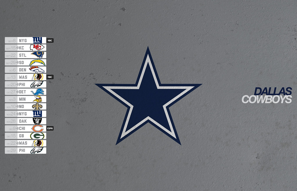 Dallas Cowboys Schedule Desktop Wallpaper Charlie Lyons