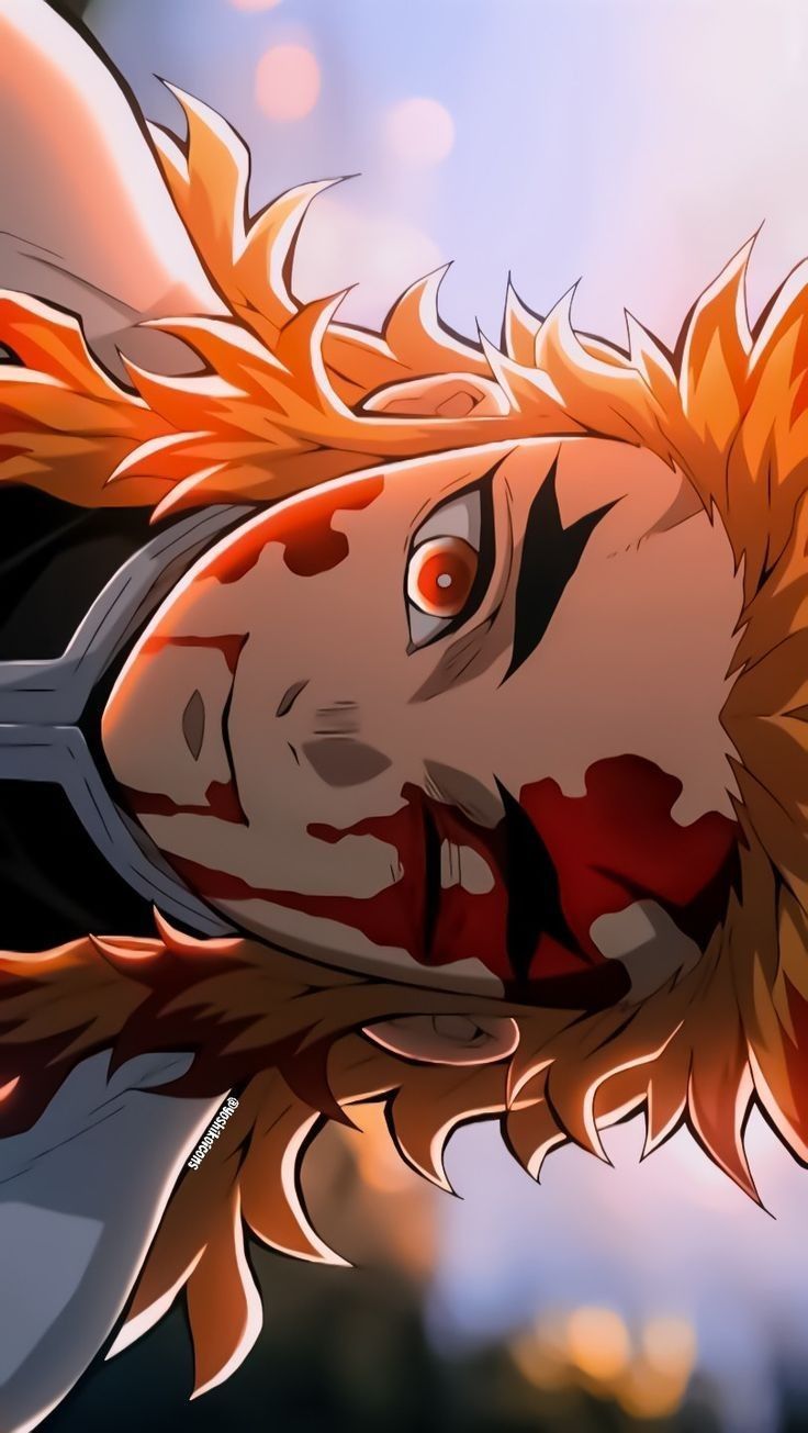 Rengoku Kyojuro Demon Slayer in 2021 Anime demon Anime