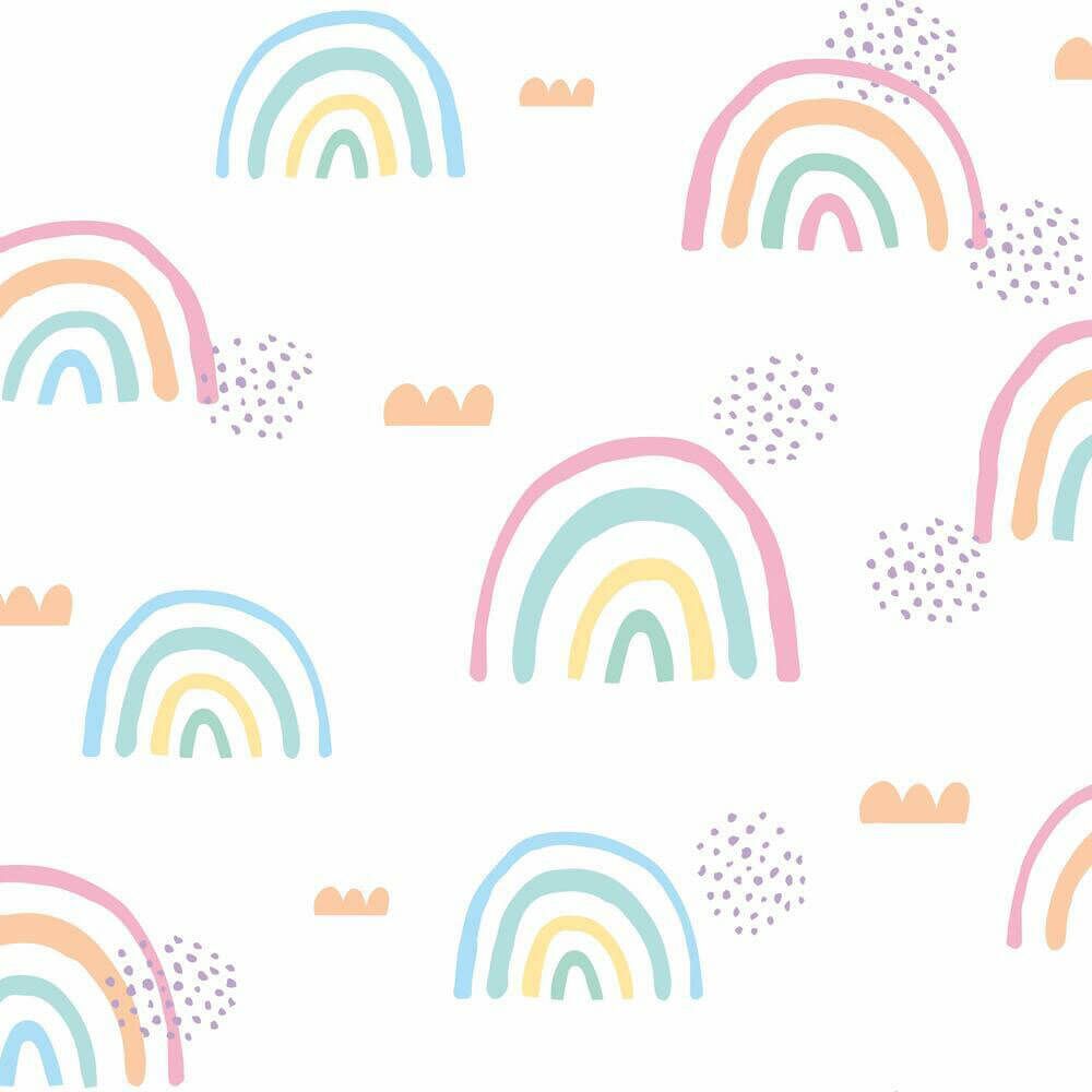 Rainbow Pastel Wallpaper