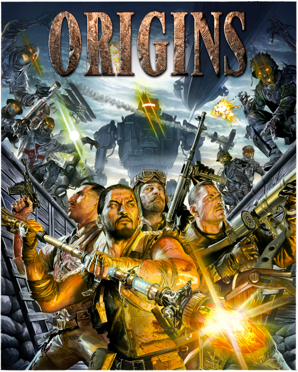 Treyarch Releases The Key Art For Origins Created By Alex Ross
