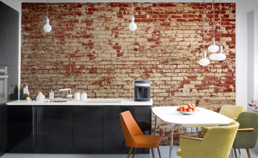 Cool Finds Murals Brick Effect Wallpaper The Apparatus Mag