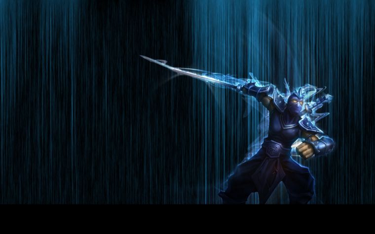 League Of Legends Wallpaper Zed Vs Shen Prototype