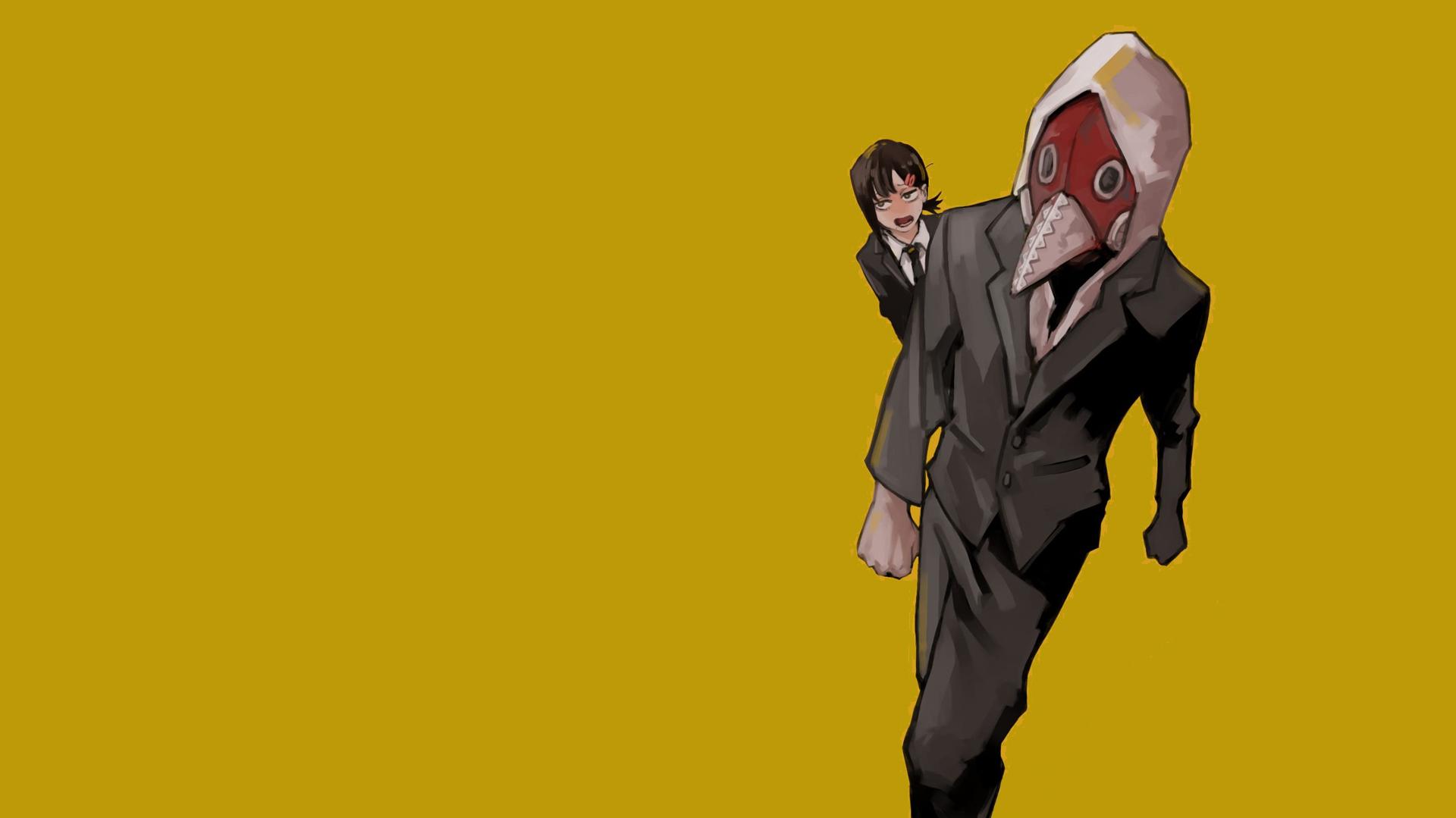 HD Desktop Wallpaper Anime Chainsaw Man Kobeni Higashiyama