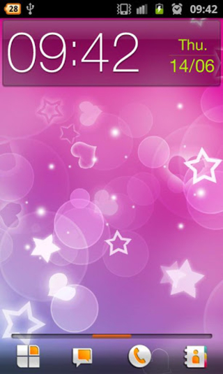 Pink Hearts Live Wallpaper For Android