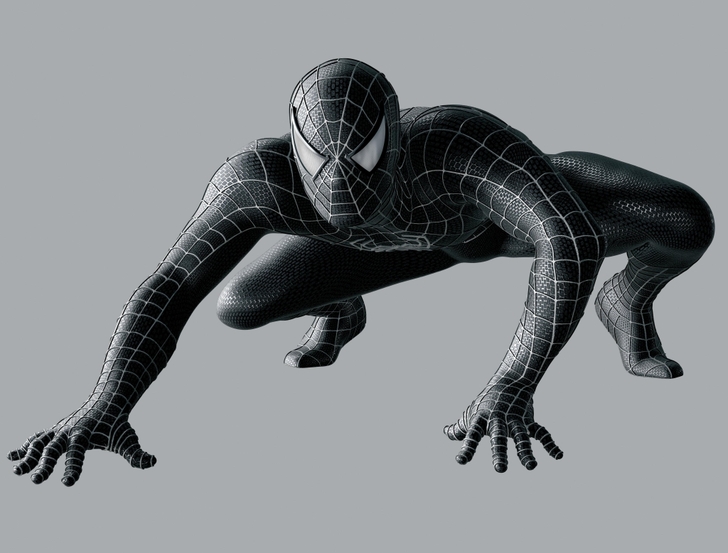 Spiderman Black Suit Wallpaper Artwork