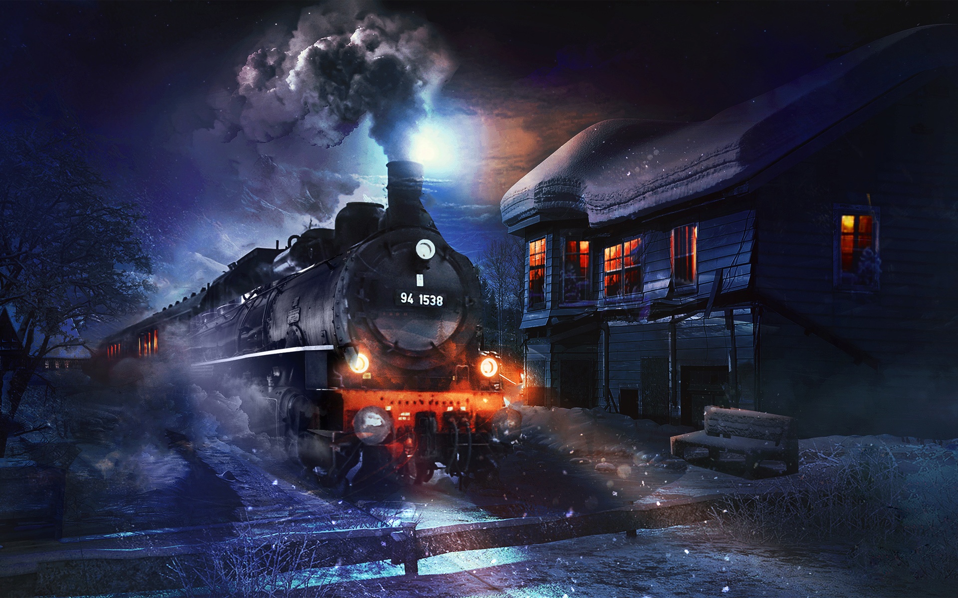 Coal Train Wallpaper HD