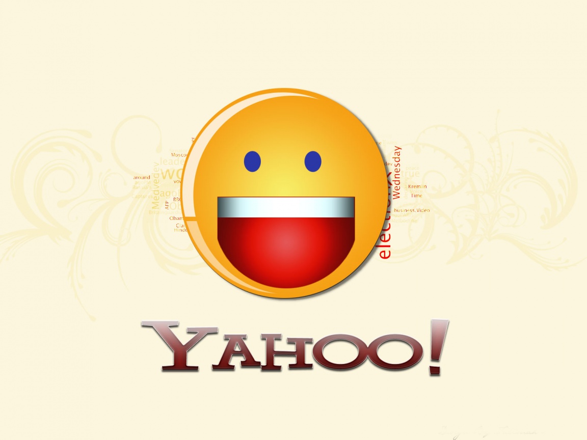 Yahoo Logo Wallpaper