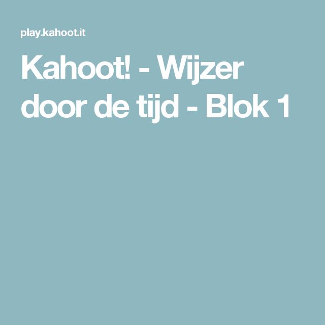 Image About Kahoot Lessen Plays