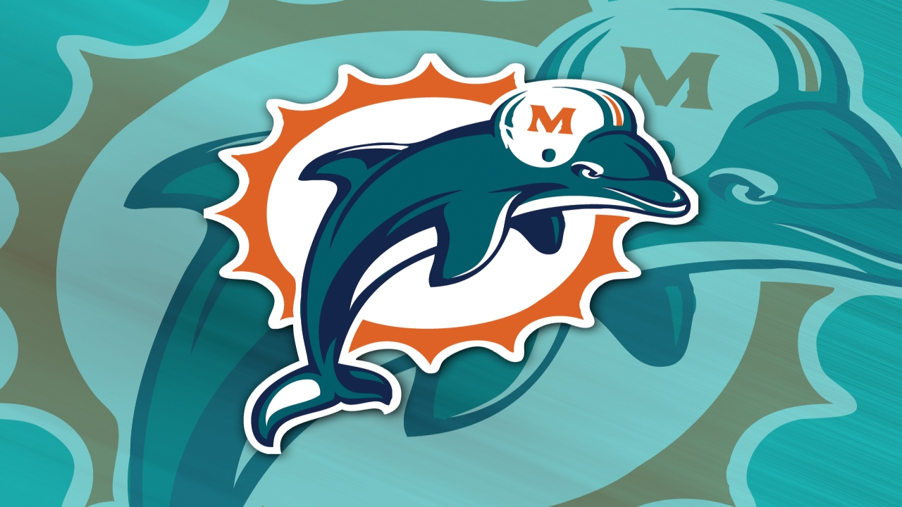 Logo Background Miami Dolphins Wallpaper Fond D Cran