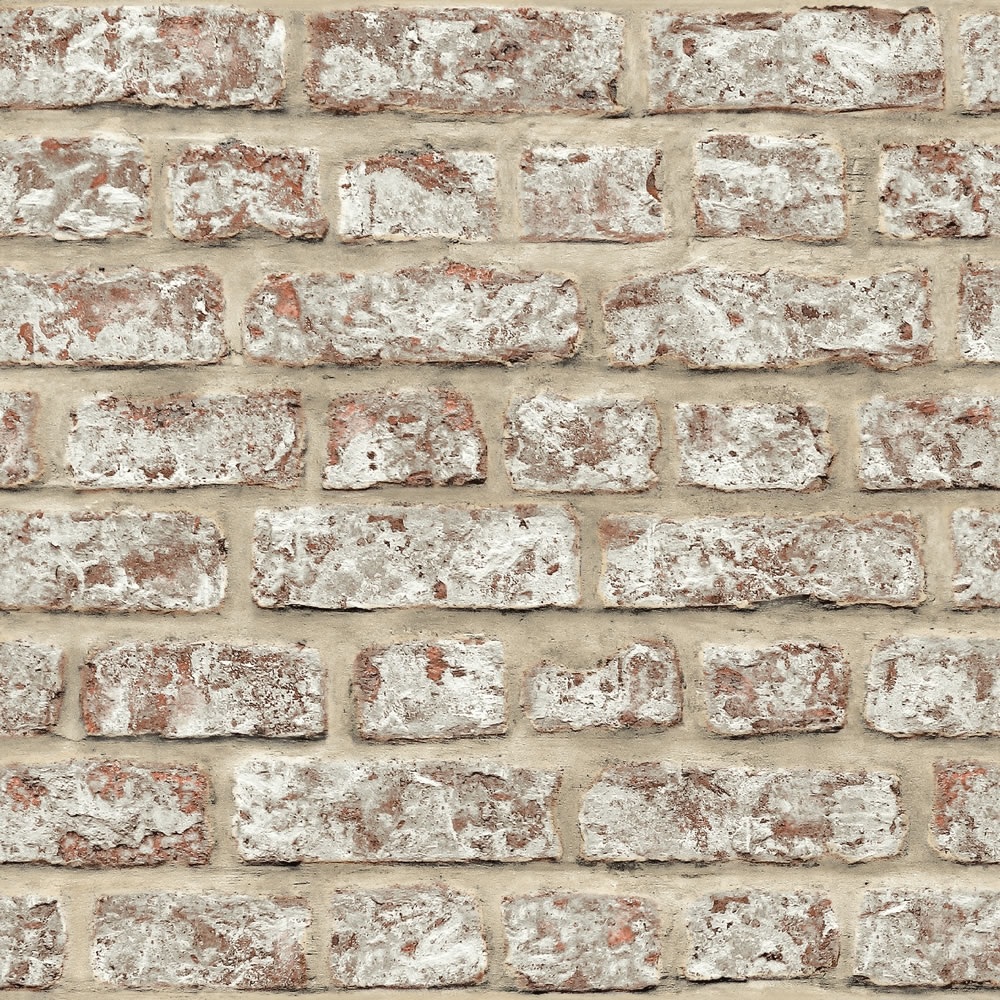 Rustic Brick Wallpaper At Wilko