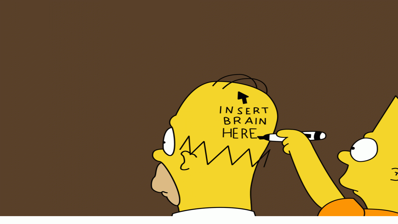 Funny Simpson Wallpaper Wallpapersafari