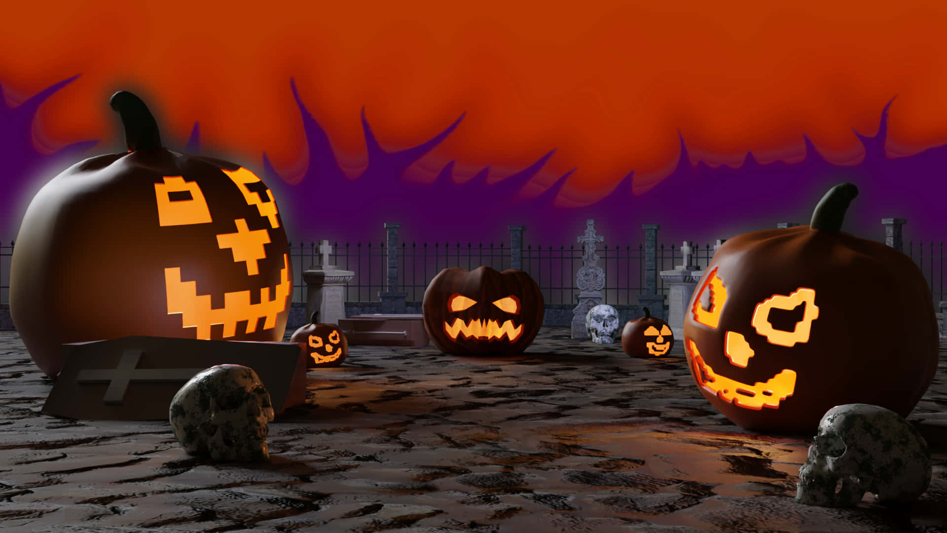 X Halloween Wallpaper