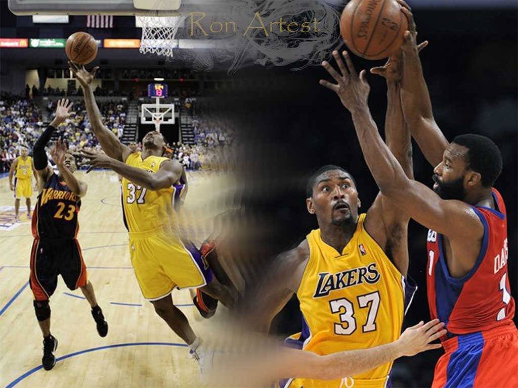 Ron Artest Los Angeles Lakers Wallpaper