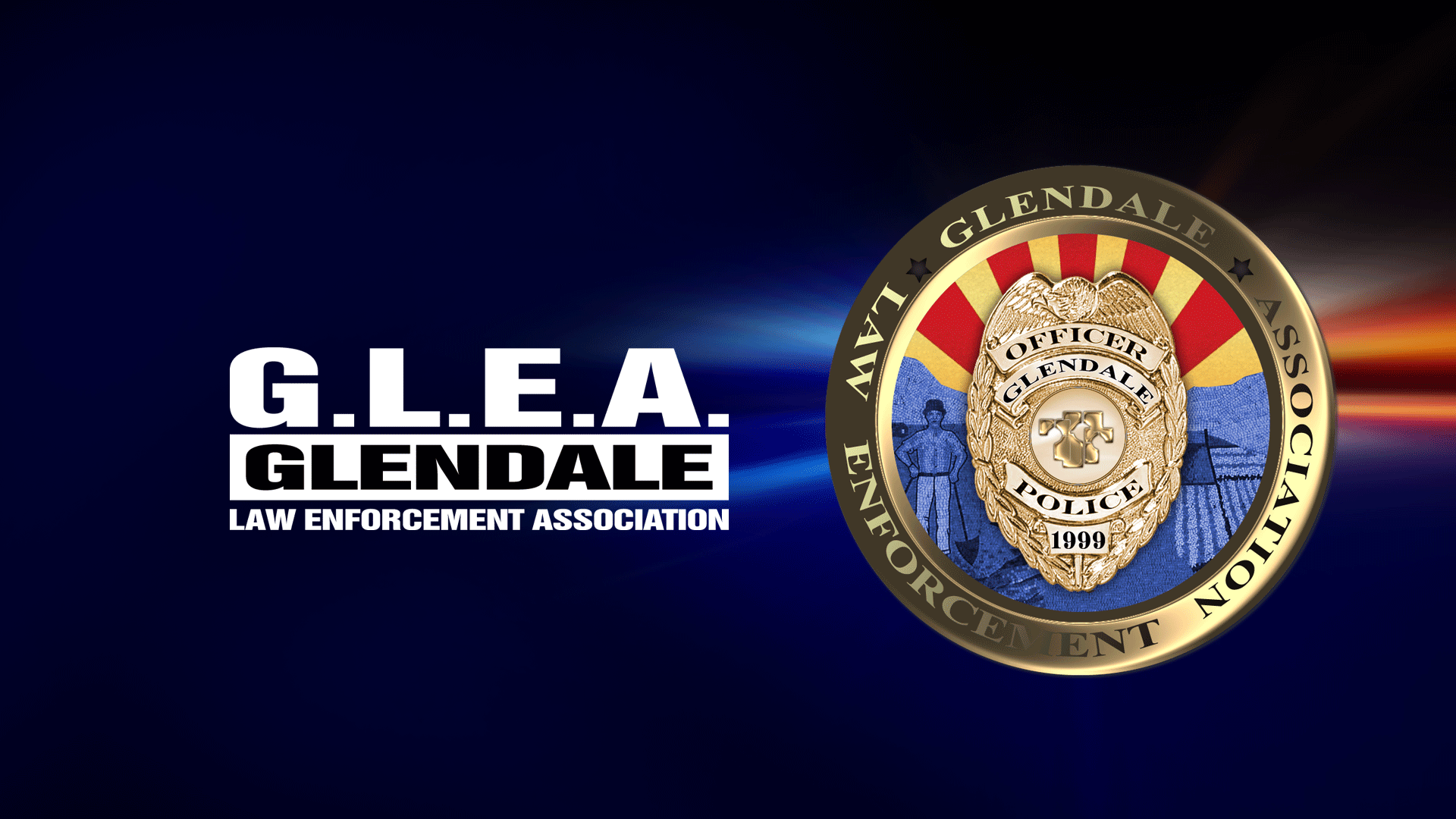 Glendale Law Enforcement Association Wallpaper 1920x1080