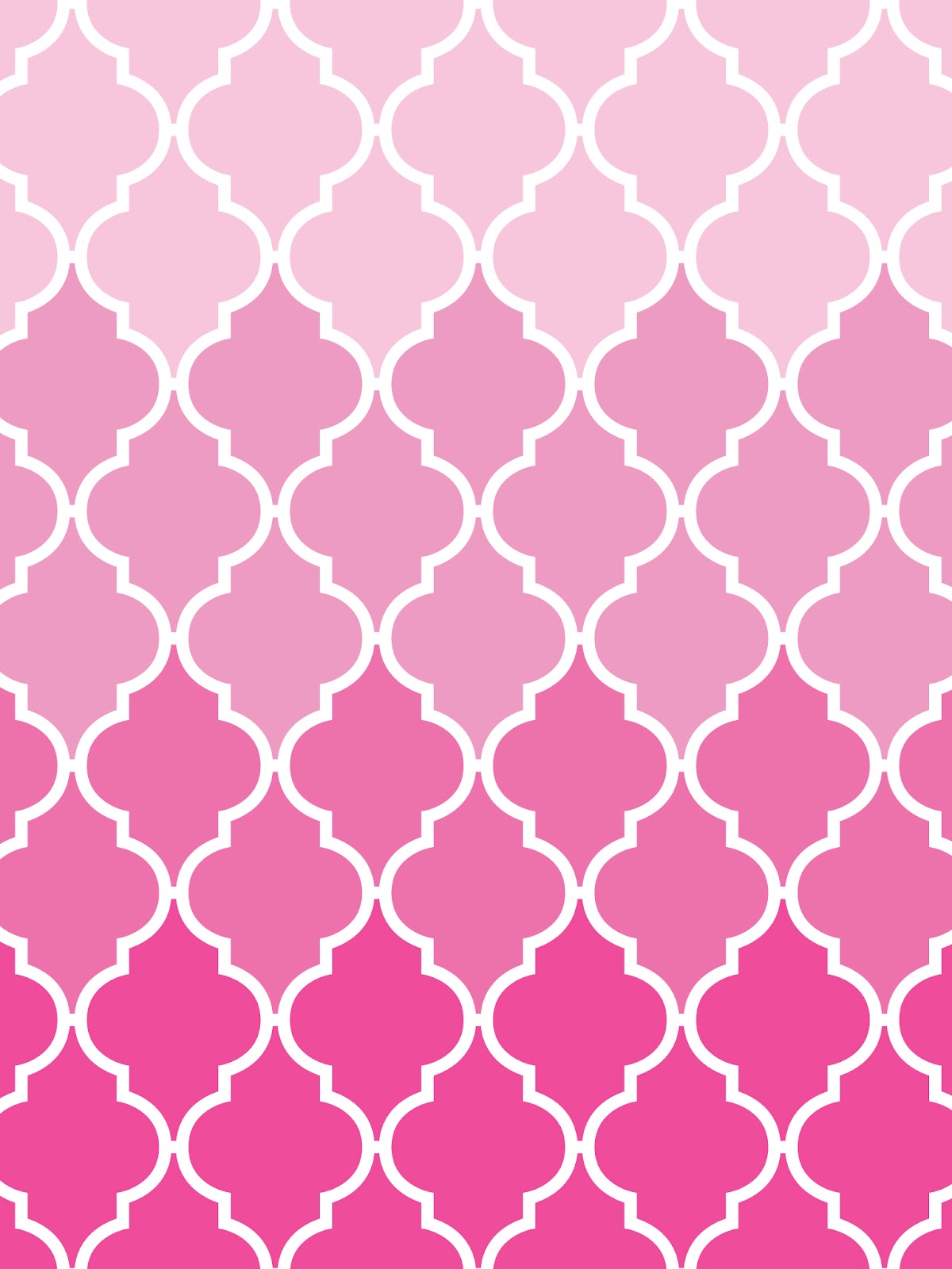 Printables Background Wallpaper Quatrefoil Ombre Pink Aqua
