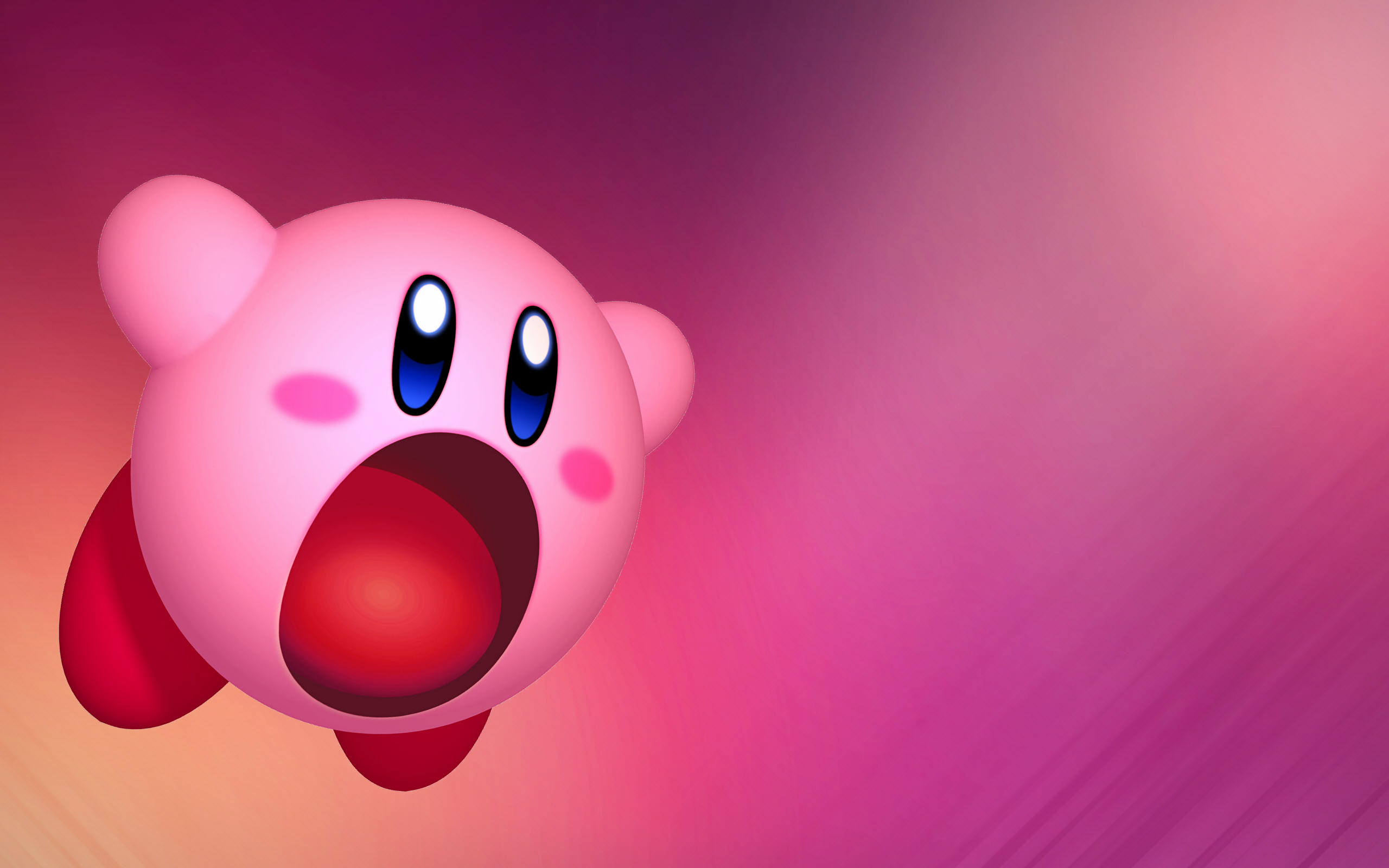 Cute Kirby Flowers Desktop Wallpaper - Cool Kirby Wallpapers 4K