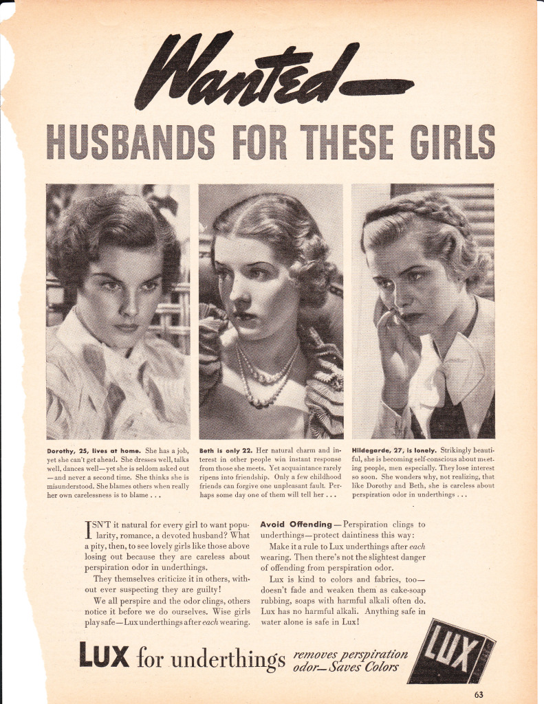 Vintage Sexism Single Ladies Edition