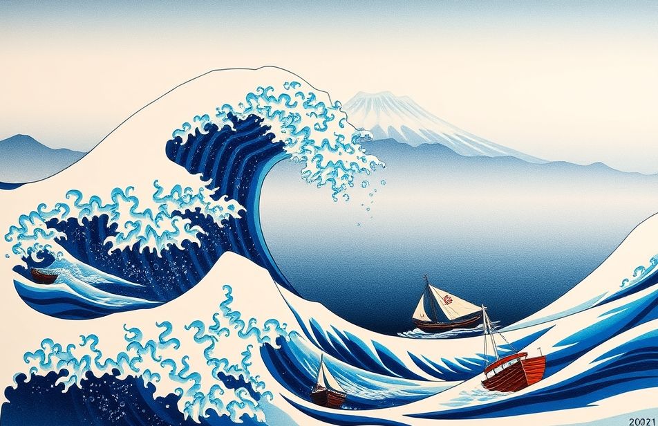 Great Wave Off Kanagawa Wallpaper