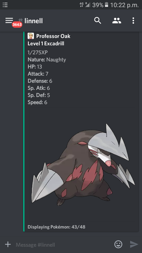 How Much Would This Lvl Excadrill Sell For Pokecord