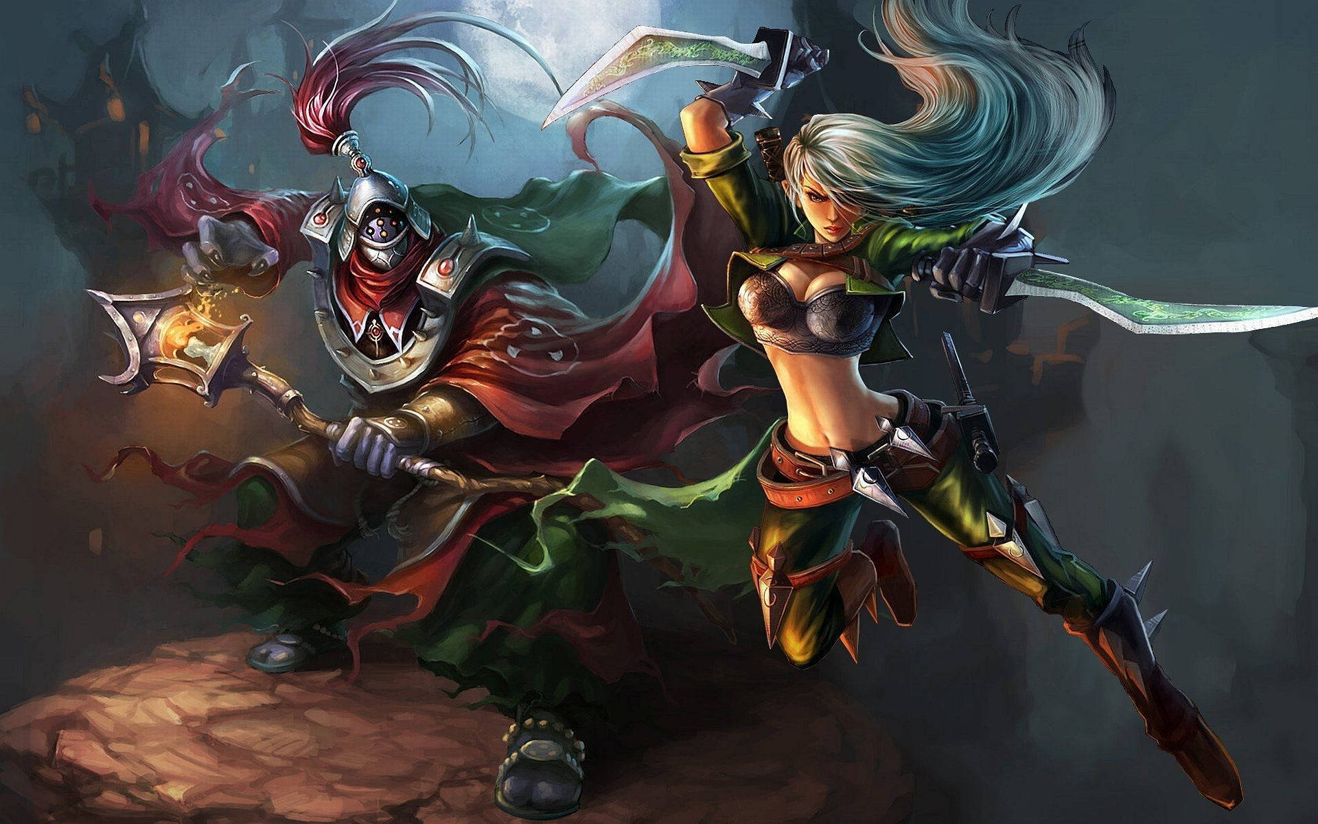 3d League Of Legends Wallpaper