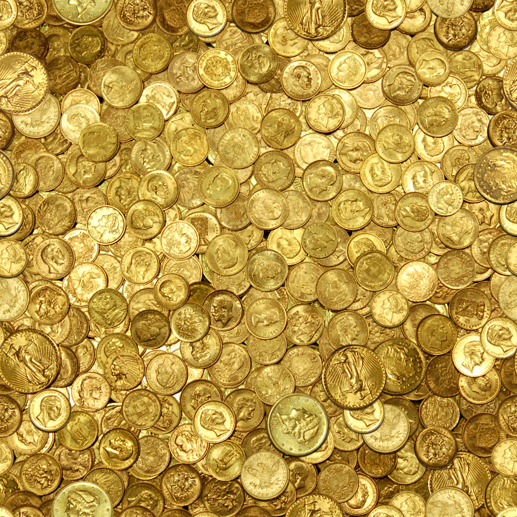 Coins Texture Photo Background