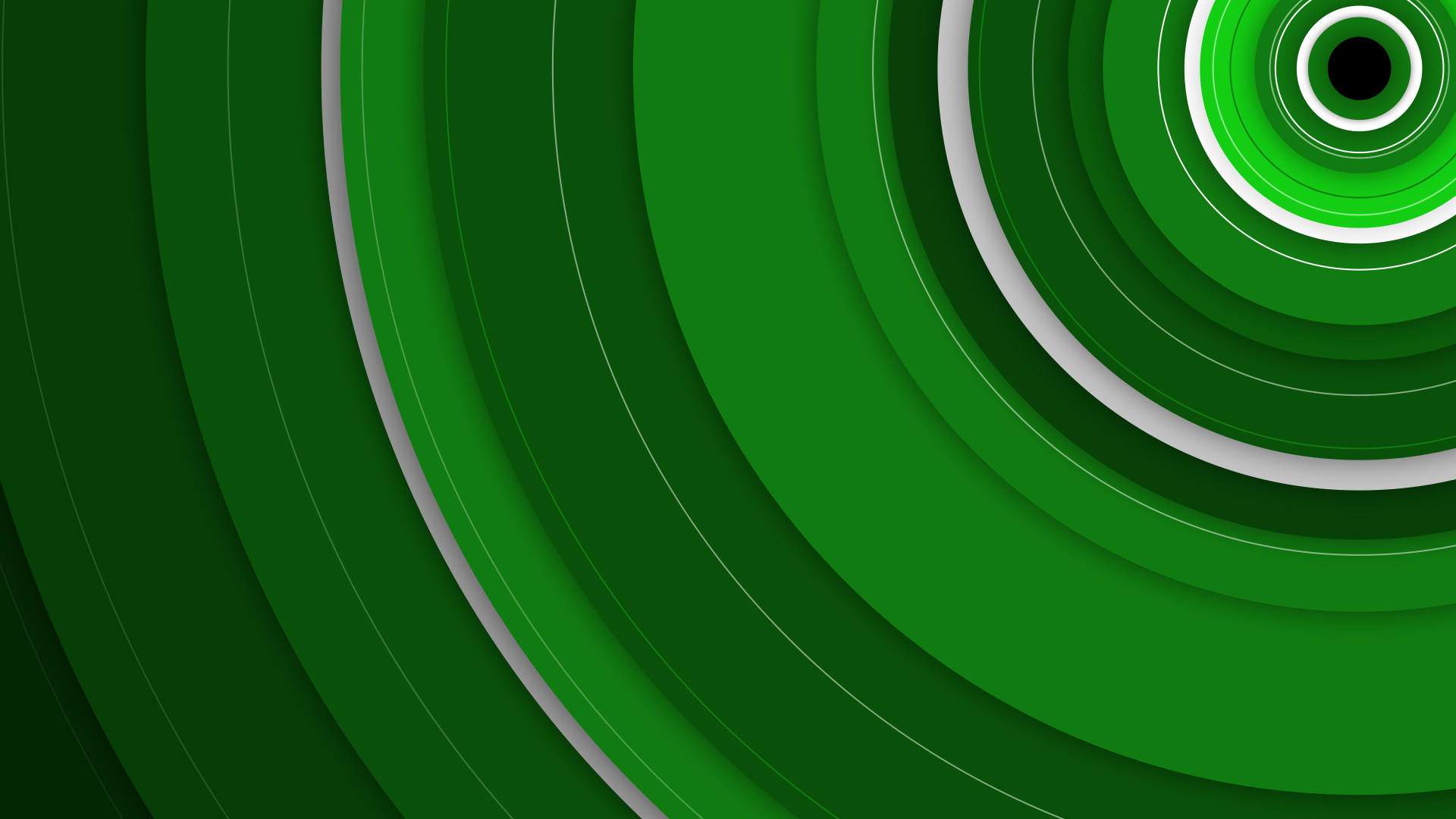 Xbox One Background Themes X1bg Circles Green