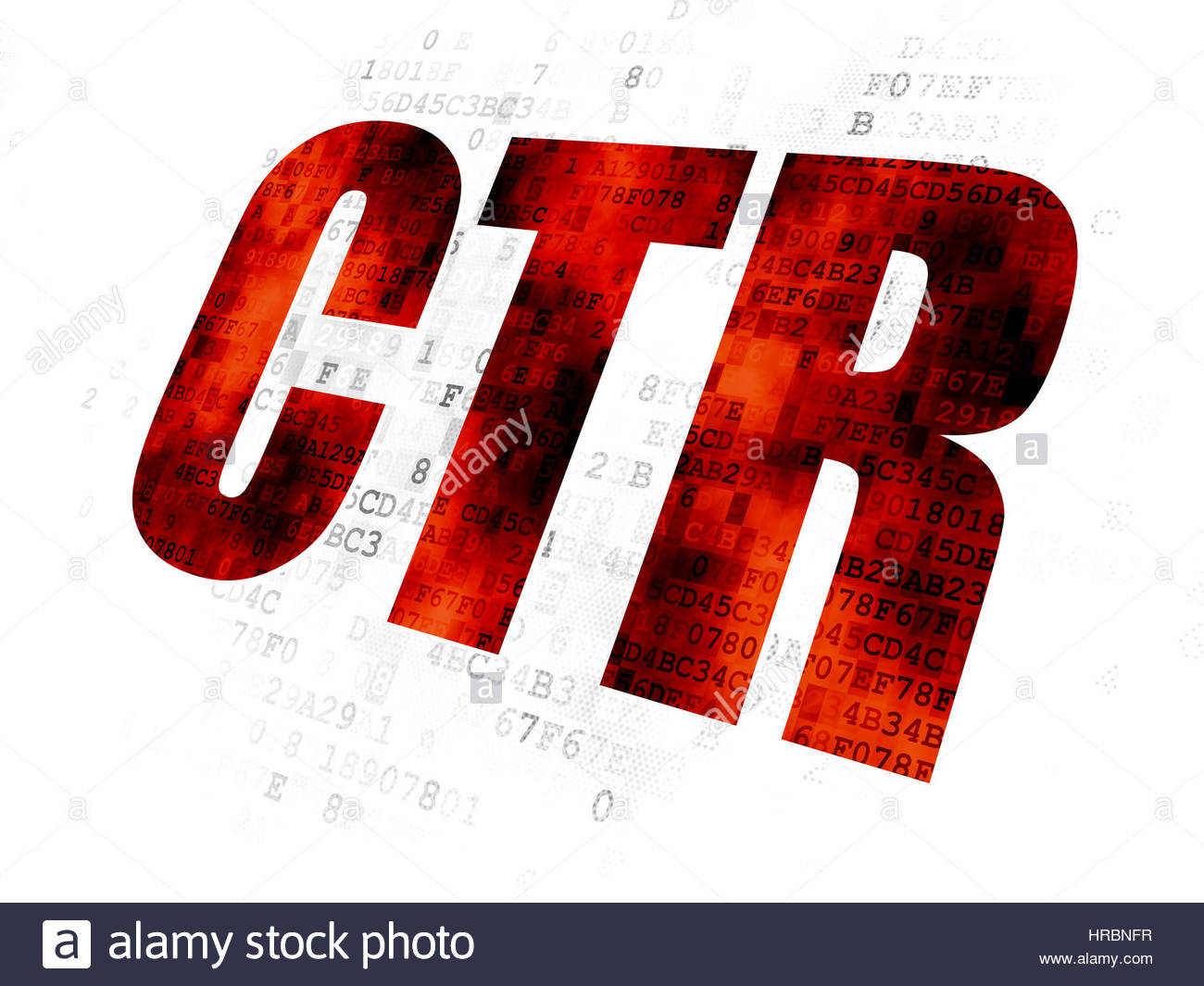 Finance Concept Ctr On Digital Background Stock Photo