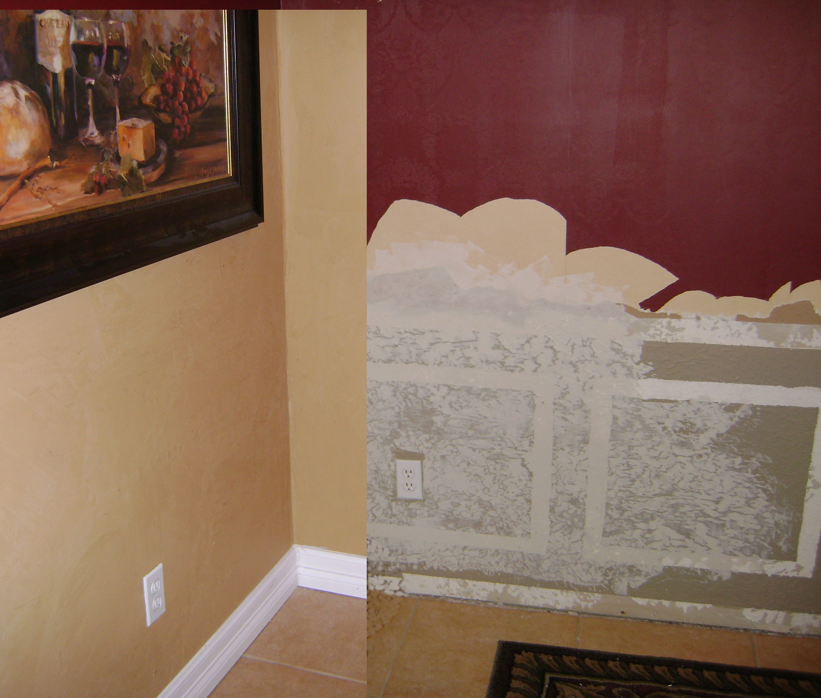  dont have to remove that old wallpaper Part 1 A Girl Can Do It