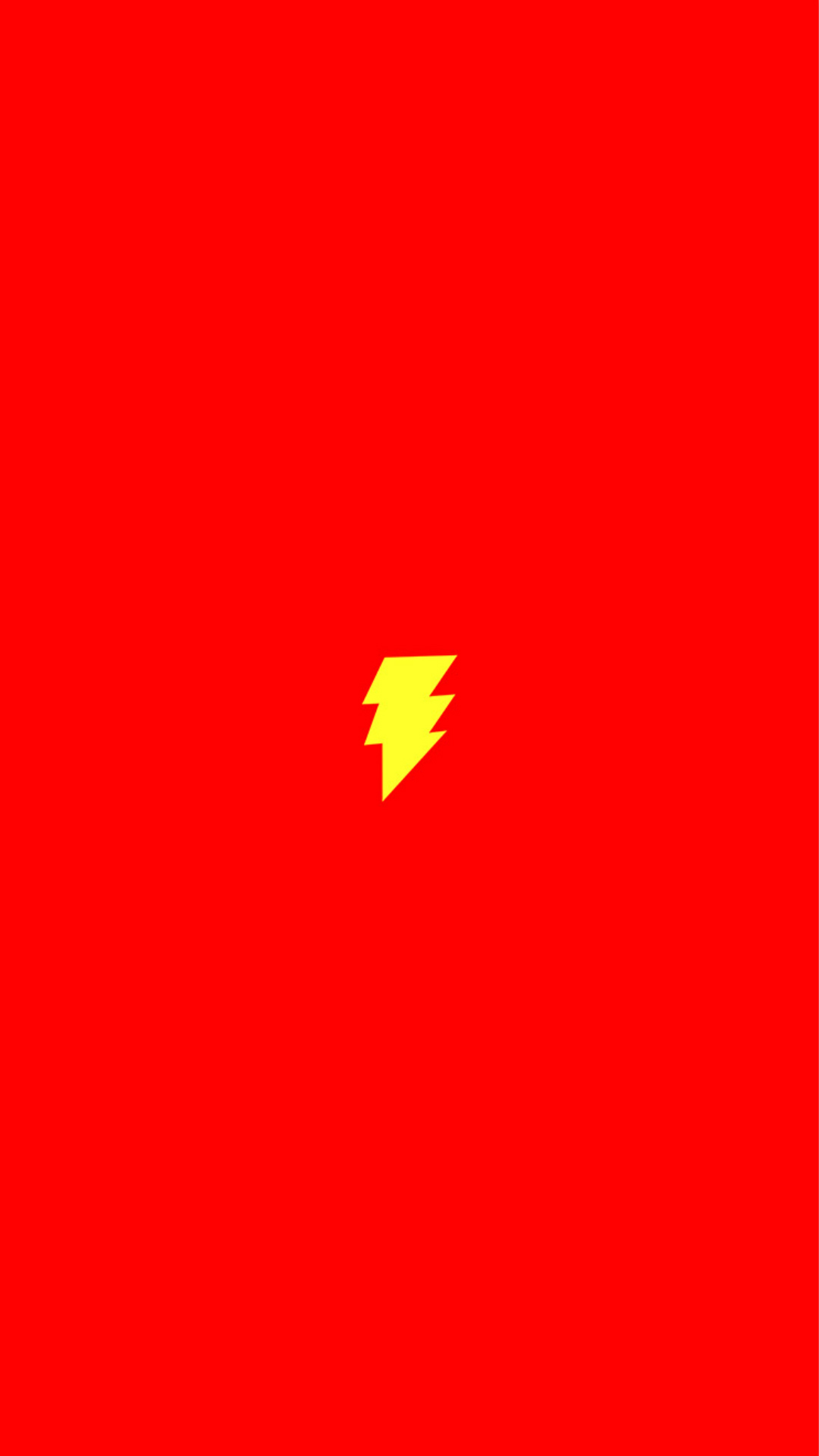 Flash Ic Hero Minimal Red Art Logo iPhone Wallpaper