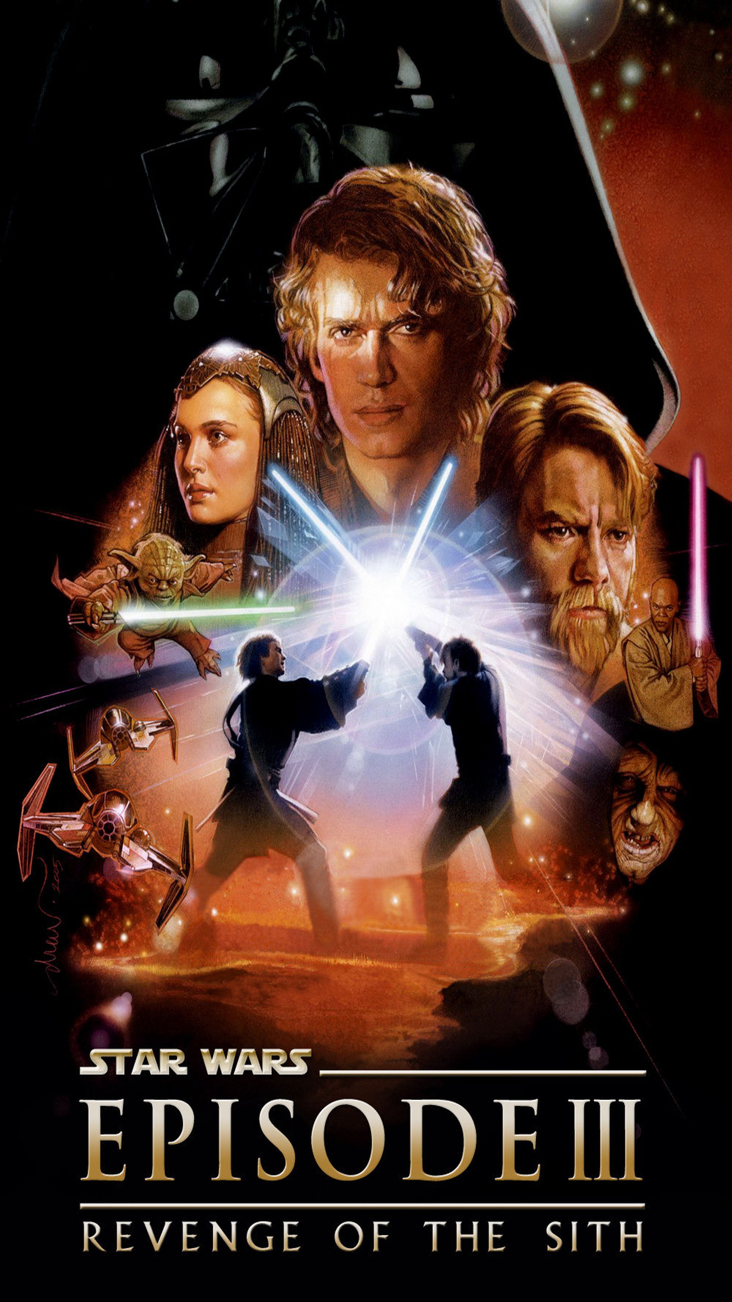 Star Wars Episode Iii Revenge Of The Sith Galaxy Note Wallpaper