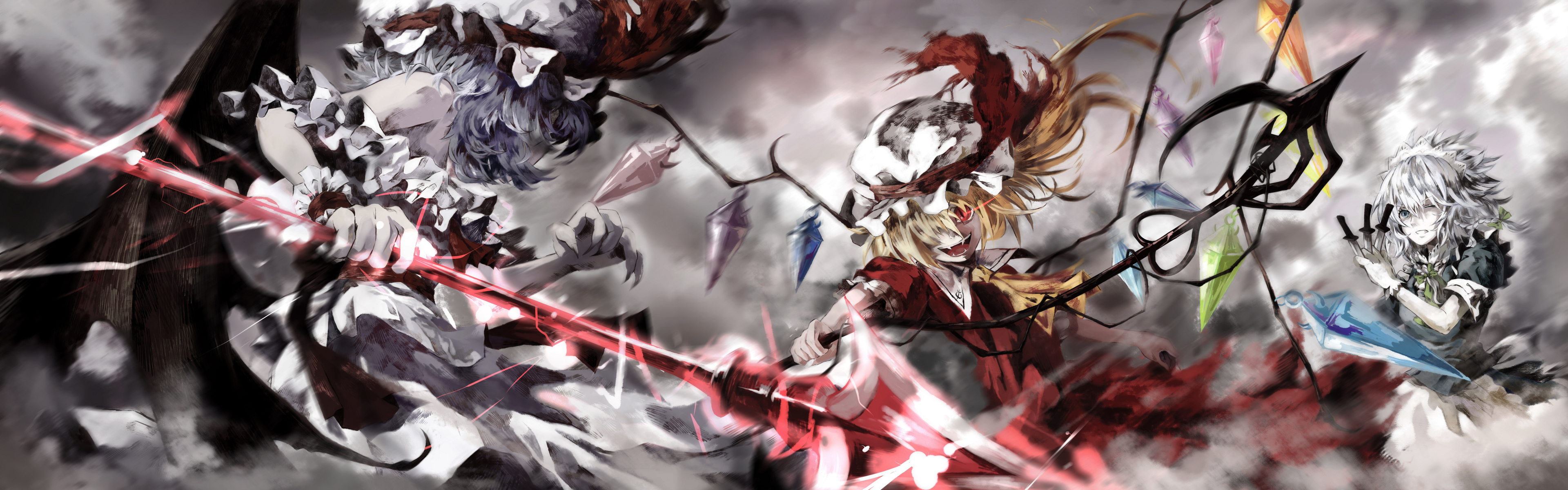 Anime Dual Monitor Wallpaper