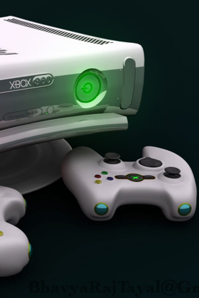Xbox 360 Mod games background for your iPhone download free