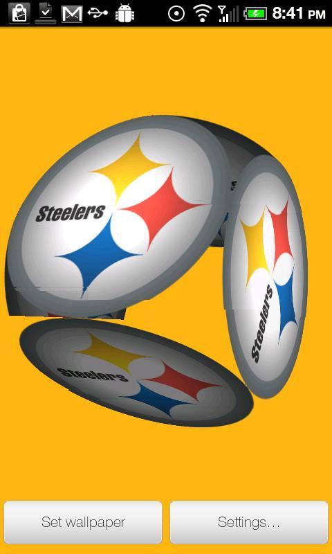 User Res Of Steelers Live Wallpaper Pro