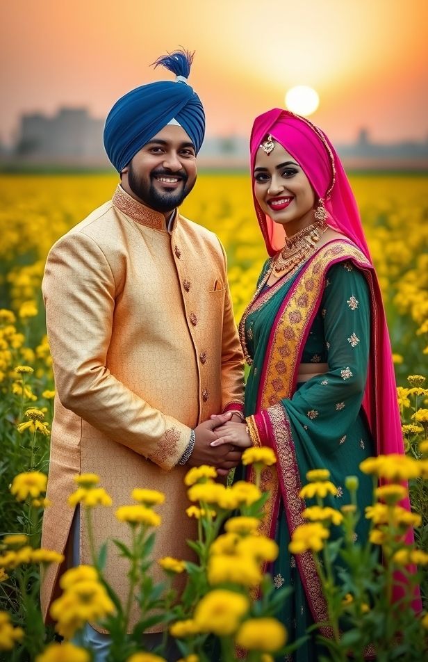 Punjabi Couples Wallpaper