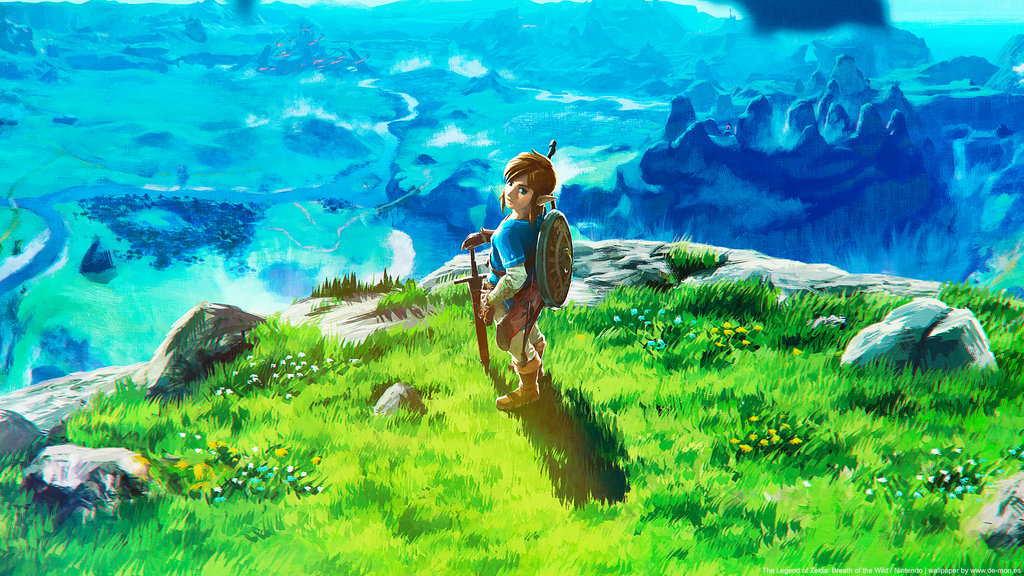 The Legend Of Zelda Breath Wild Wallpaper By De