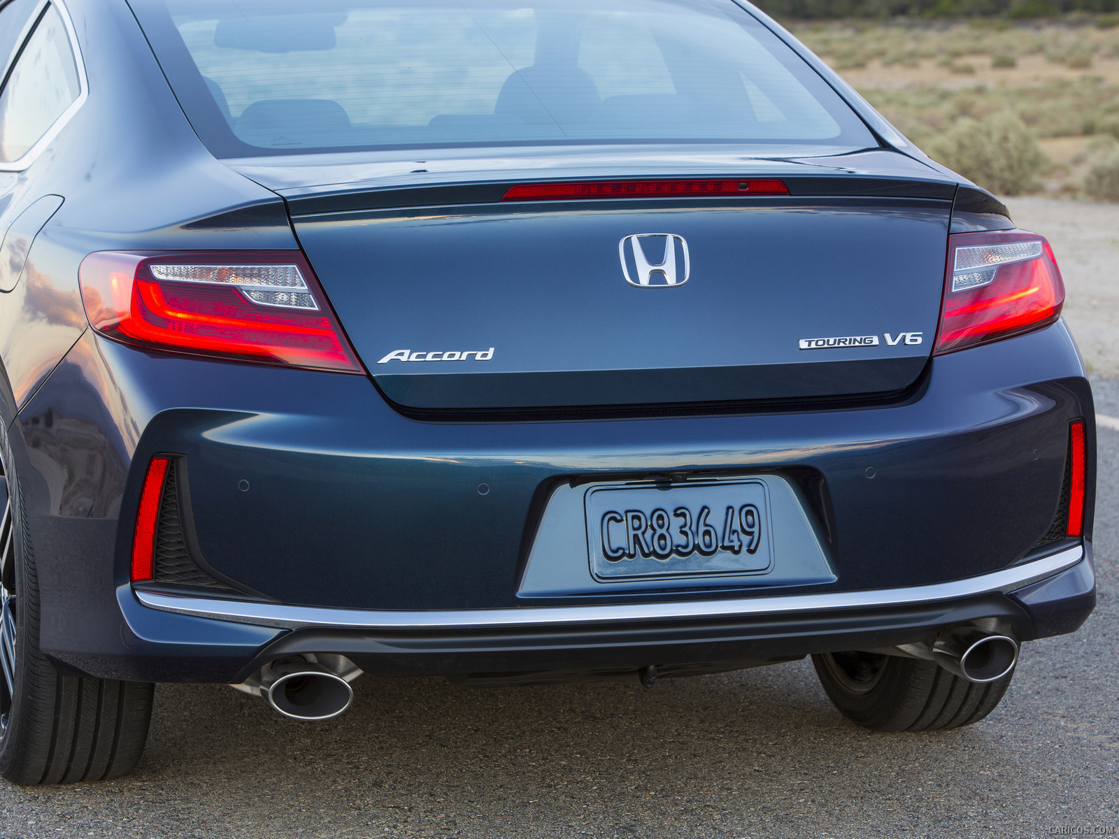 Honda Accord Coupe V6 Touring Rear HD Wallpaper