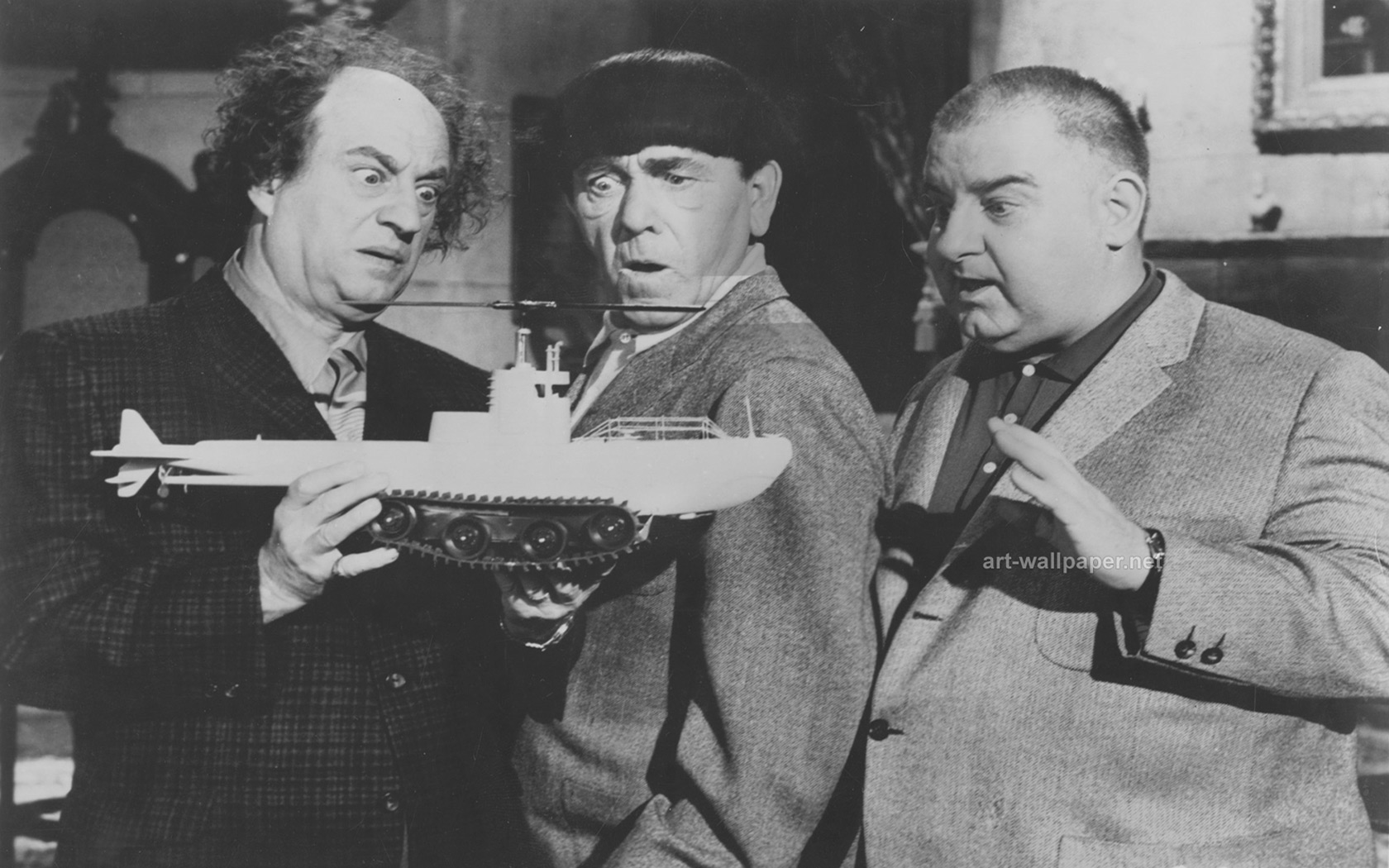 Three Stooges Wallpaper Poster The Photos