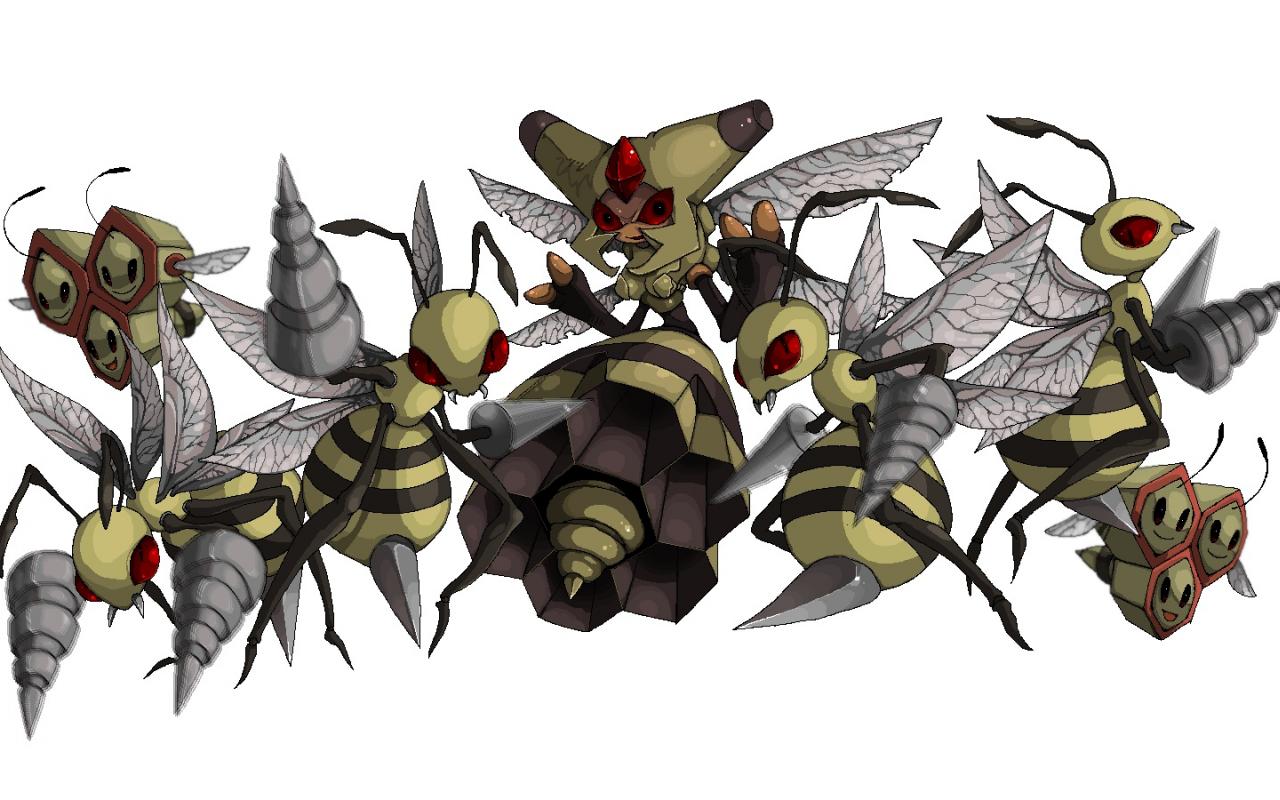 Pokemon Wasp Beedrill Bees Bee Vespiquen