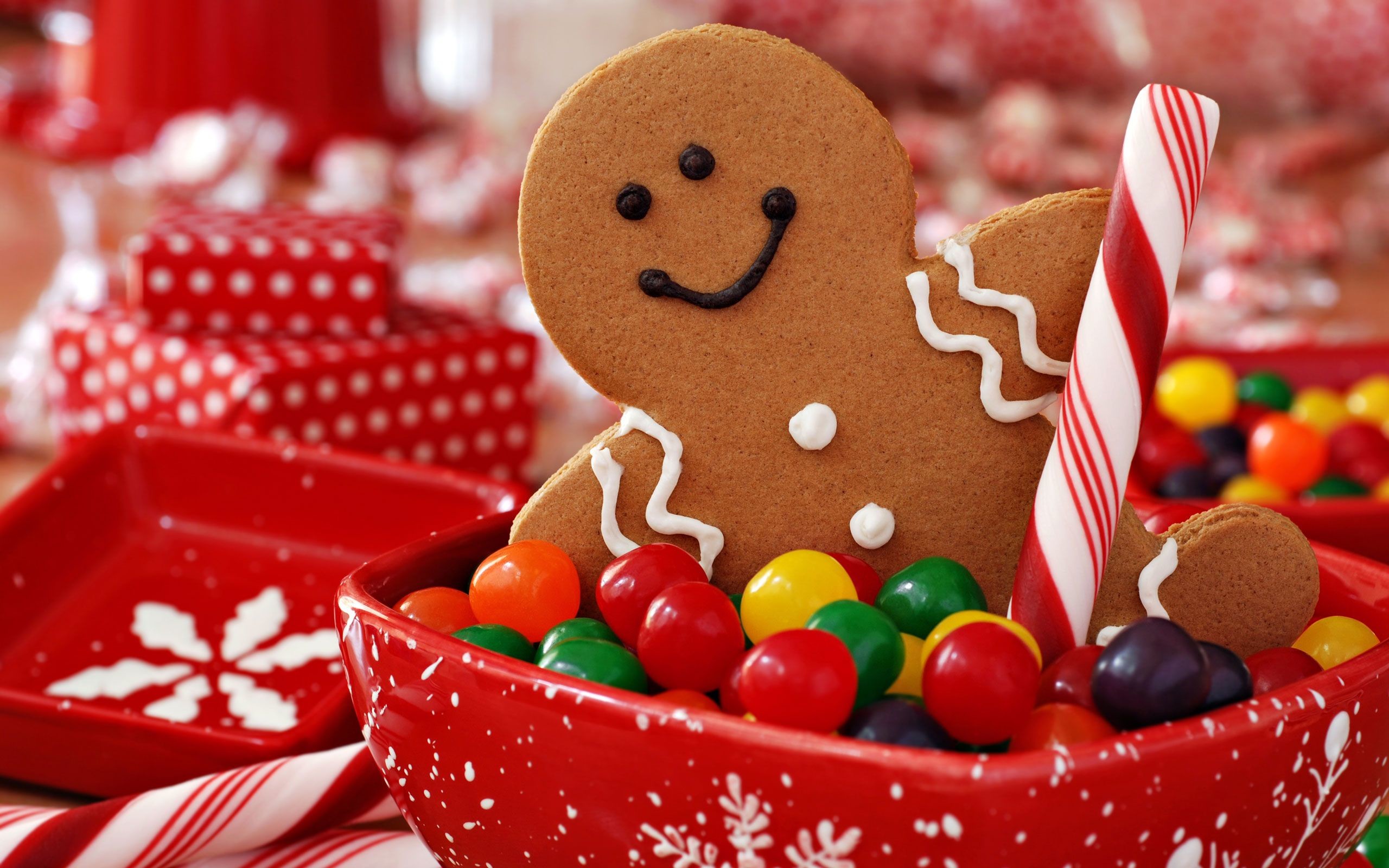 Christmas Candy Wallpaper