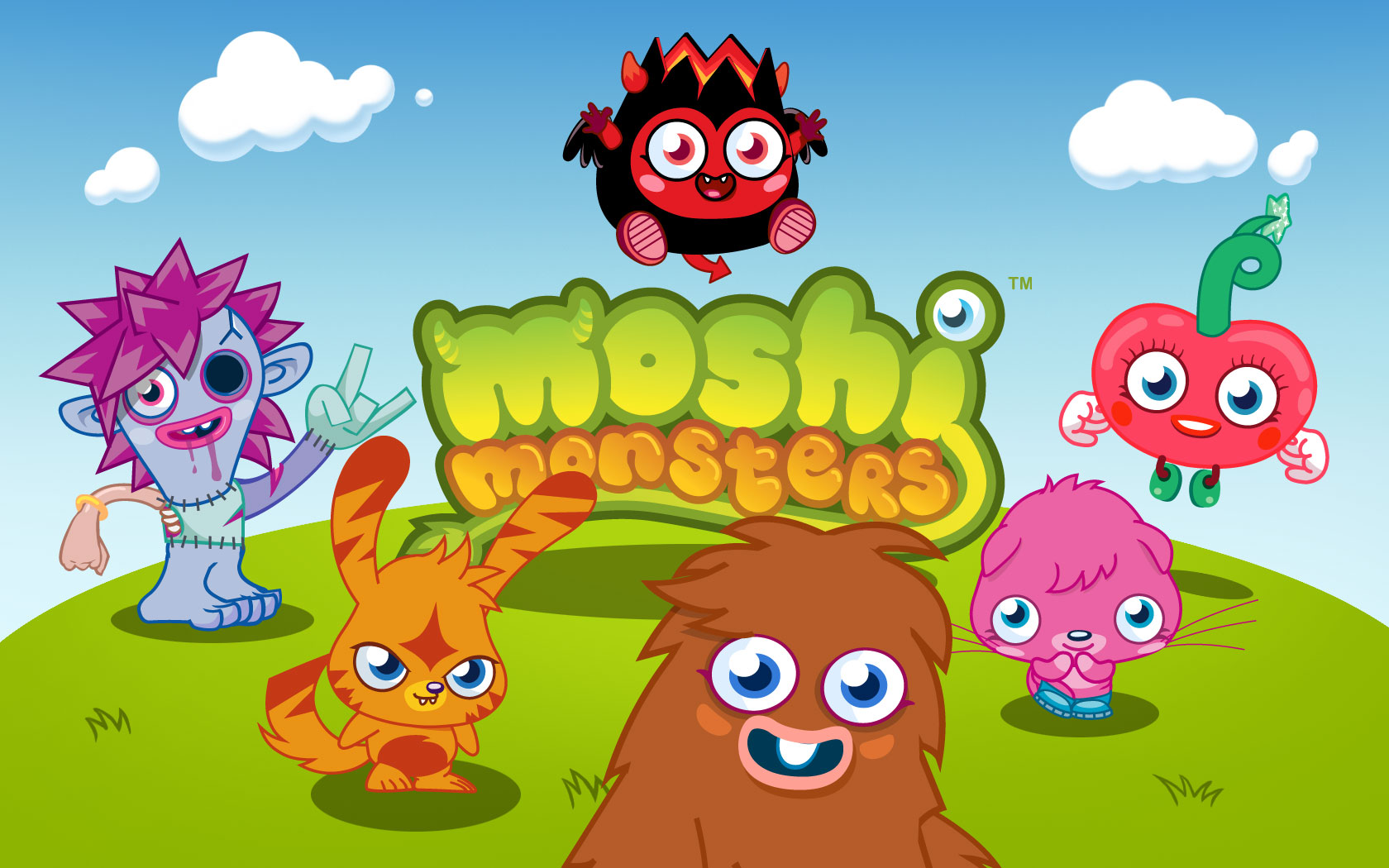  Moshi Monsters Desktop Wallpapers at little Monsters Games 1680x1050