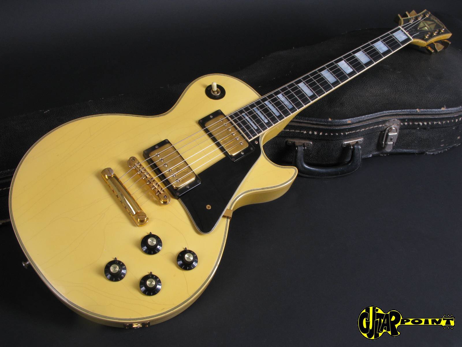 Gibson Les Paul Wallpaper White Custom