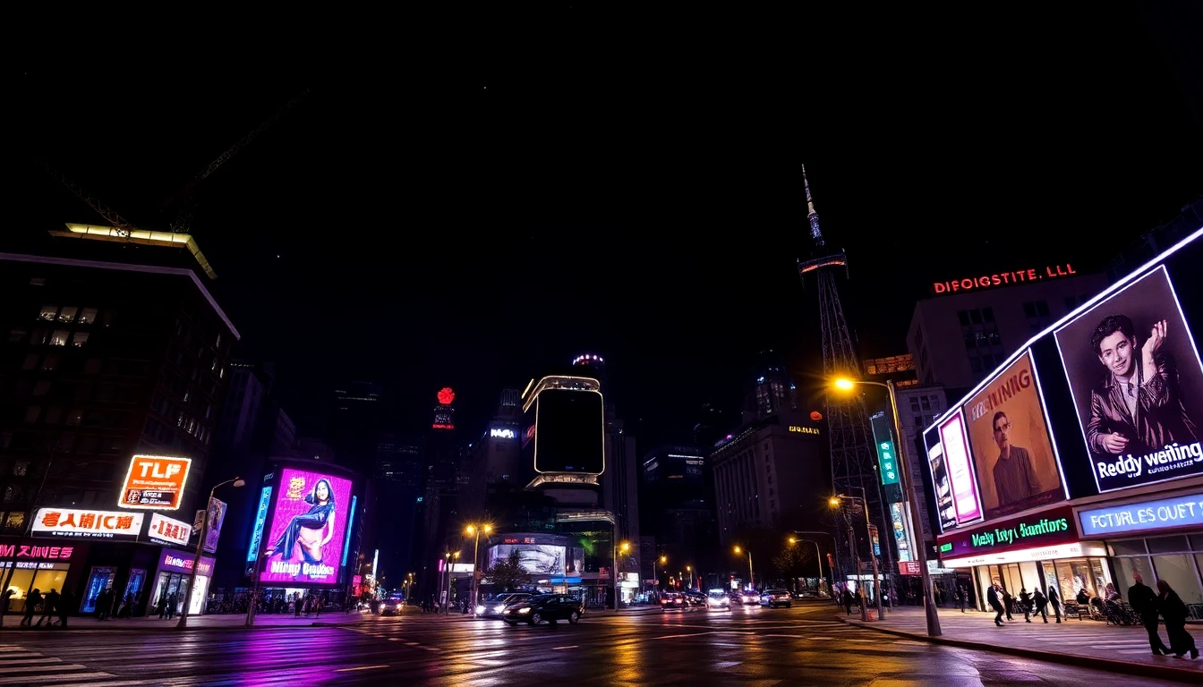 Cities At Night Wallpaper