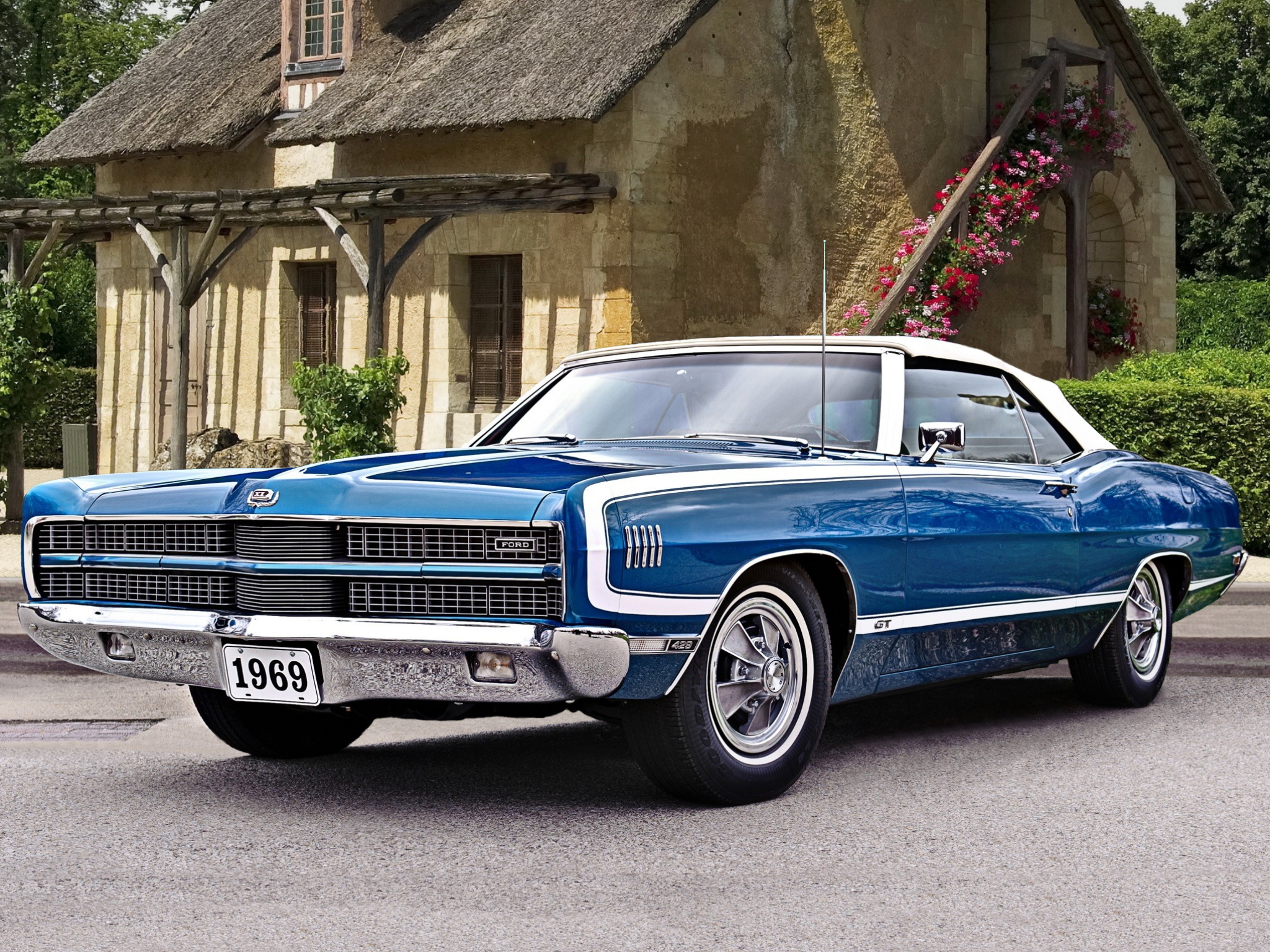 Ford Galaxie X L G T Convertible Classic Muscle