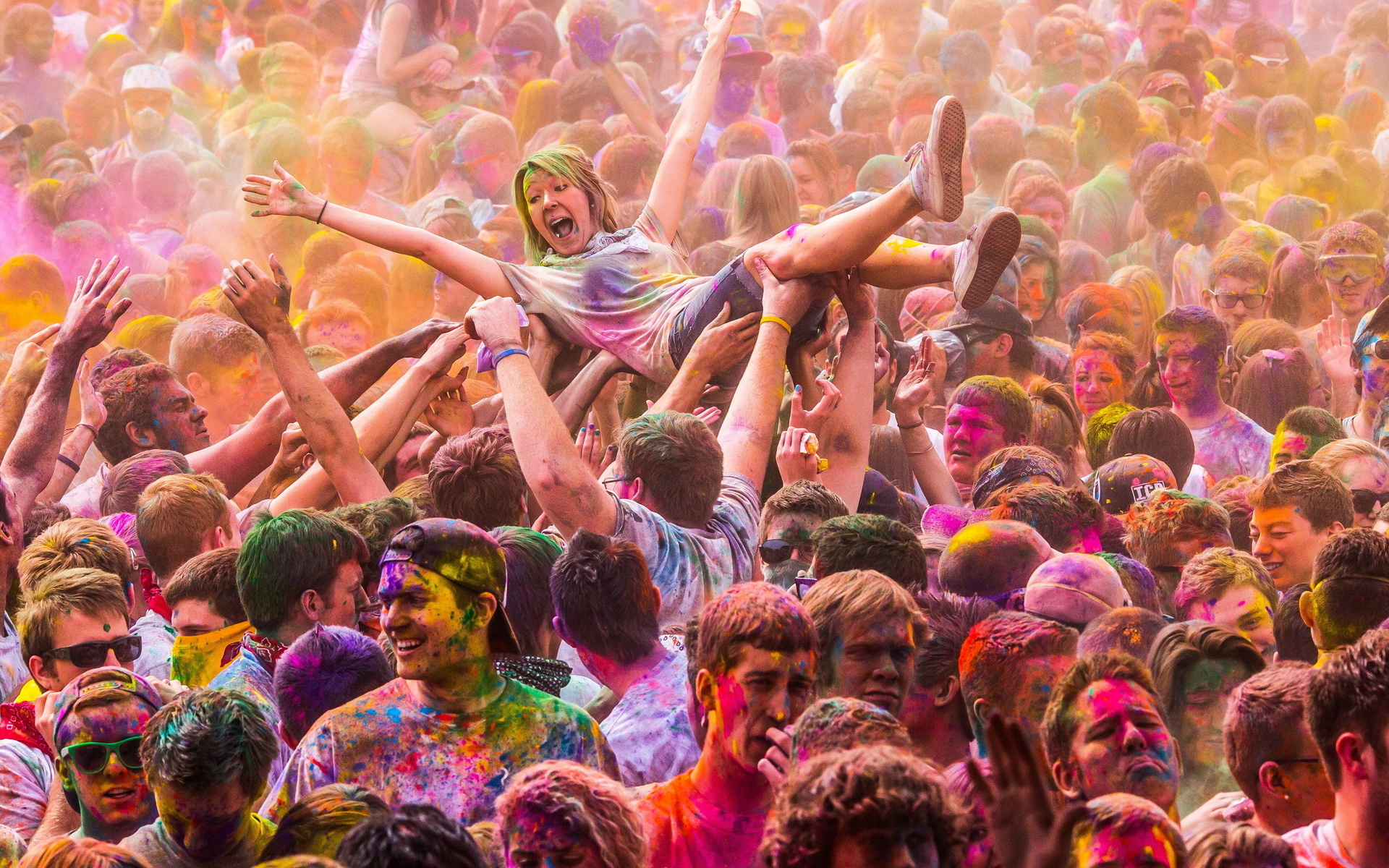 The Holi Festival Of Colors Full HD Wallpaper And Image