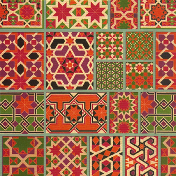 Moroccan Tile Design For Living Room And Terrace