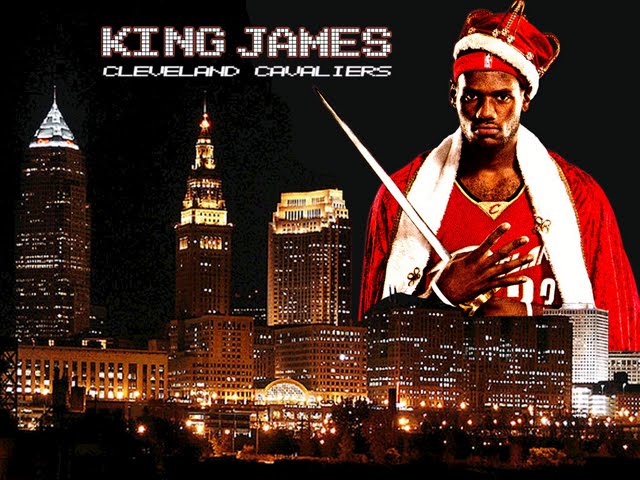 Wallpaper Nba Cleveland Cavaliers Lebron James Desktop