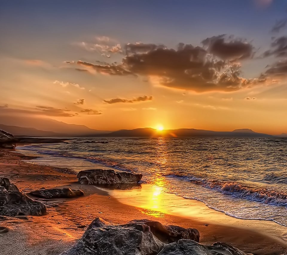 Summer Sunset 960x854 free android wallpaper
