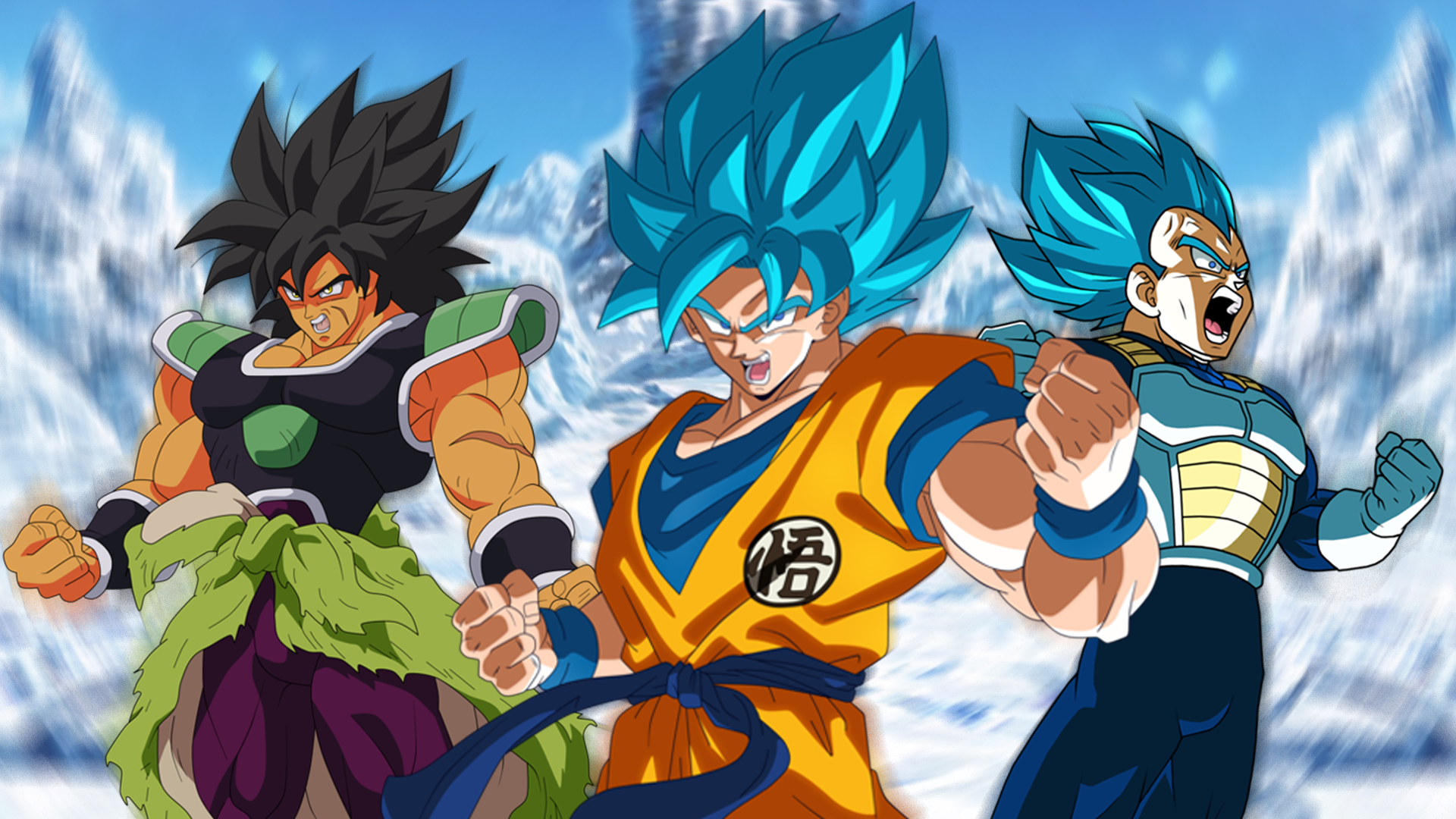 Dragon Ball Super Broly HD Wallpaper Background Image