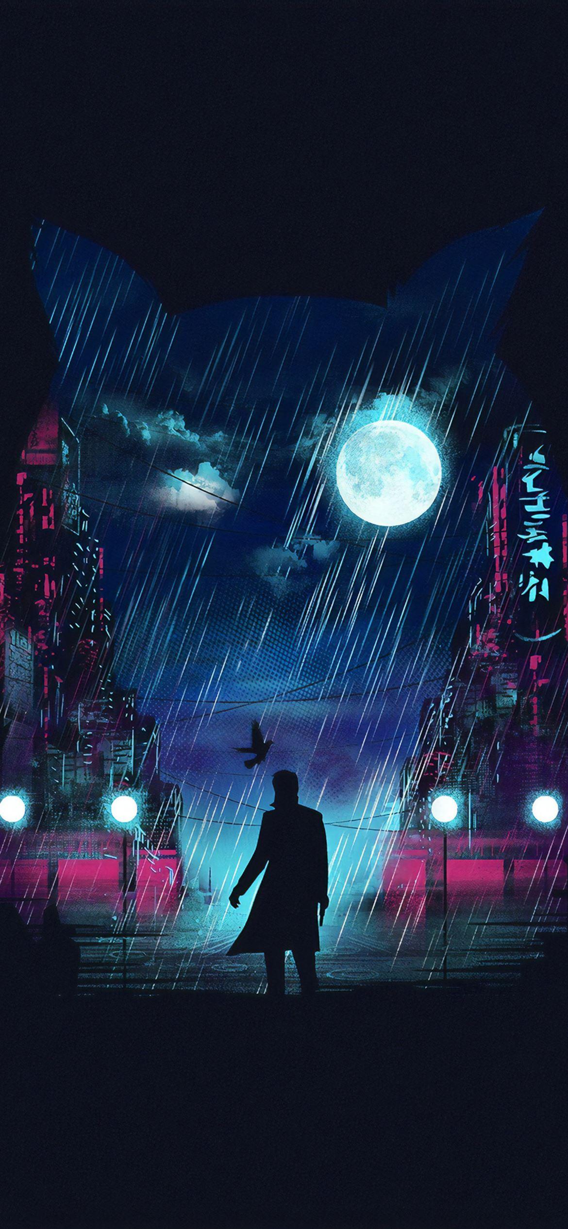 Blade Runner Digital Art 4k iPhone Wallpaper