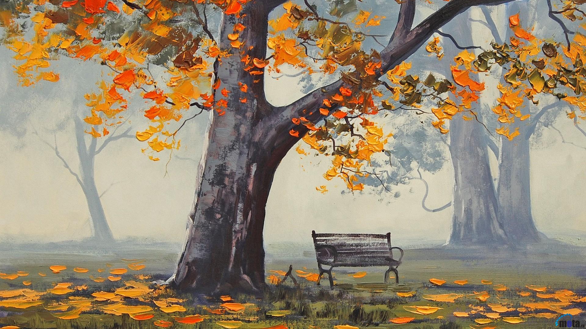 Wallpaper Painting Of Autumn From Graham Gerken X